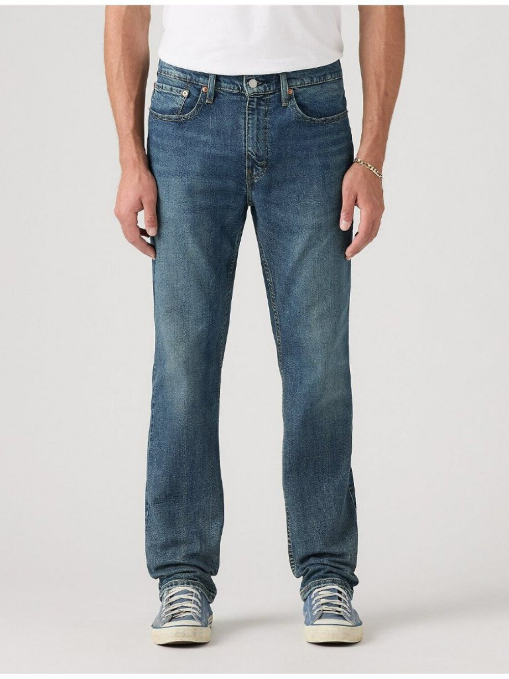 Original Levi's 514 Straight Fit Jeans, Slightly Faded Blue, 33x32